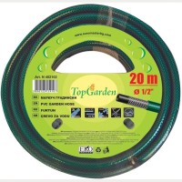 Маркуч градински 1/2" 20 м, трипластов, многосезонен TopGarden 402102